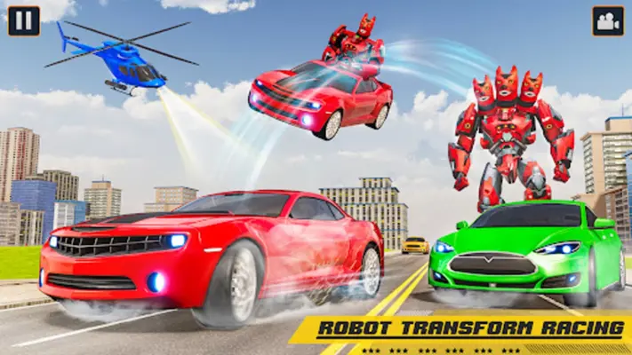 Wild Jackal Robot Transform Car War Robot Games android App screenshot 7